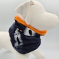 Preview: Halloween Loop für Hunde - Geister Orange Schwarz